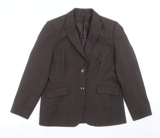 Womens UK Size 14 berketex Regular Brown Suit Jacket