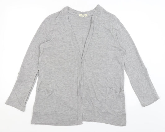 Womens UK Size 20 Papaya Grey Shrug Jumper