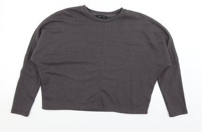 Womens UK Size 8 New Look Grey Pullover Jumper