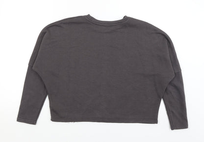 Womens UK Size 8 New Look Grey Pullover Jumper
