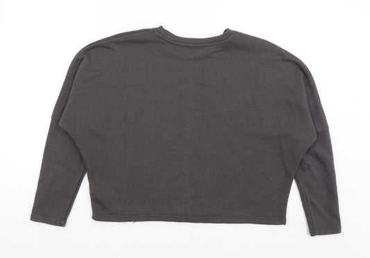 Womens UK Size 8 New Look Grey Pullover Jumper