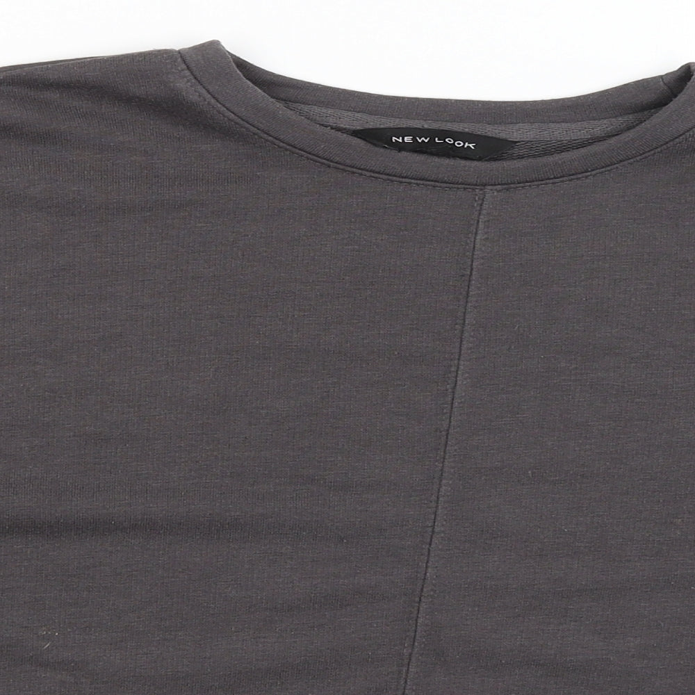 Womens UK Size 8 New Look Grey Pullover Jumper