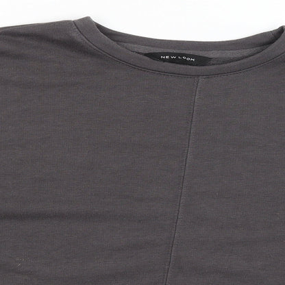 Womens UK Size 8 New Look Grey Pullover Jumper