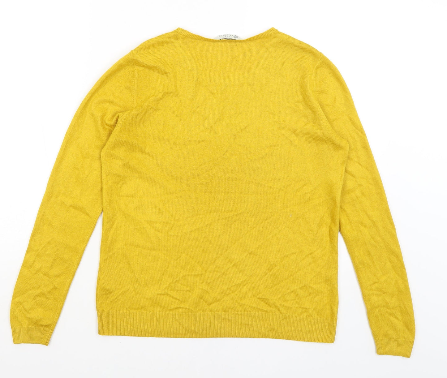 BHS Womens Yellow   Pullover Jumper Size 12