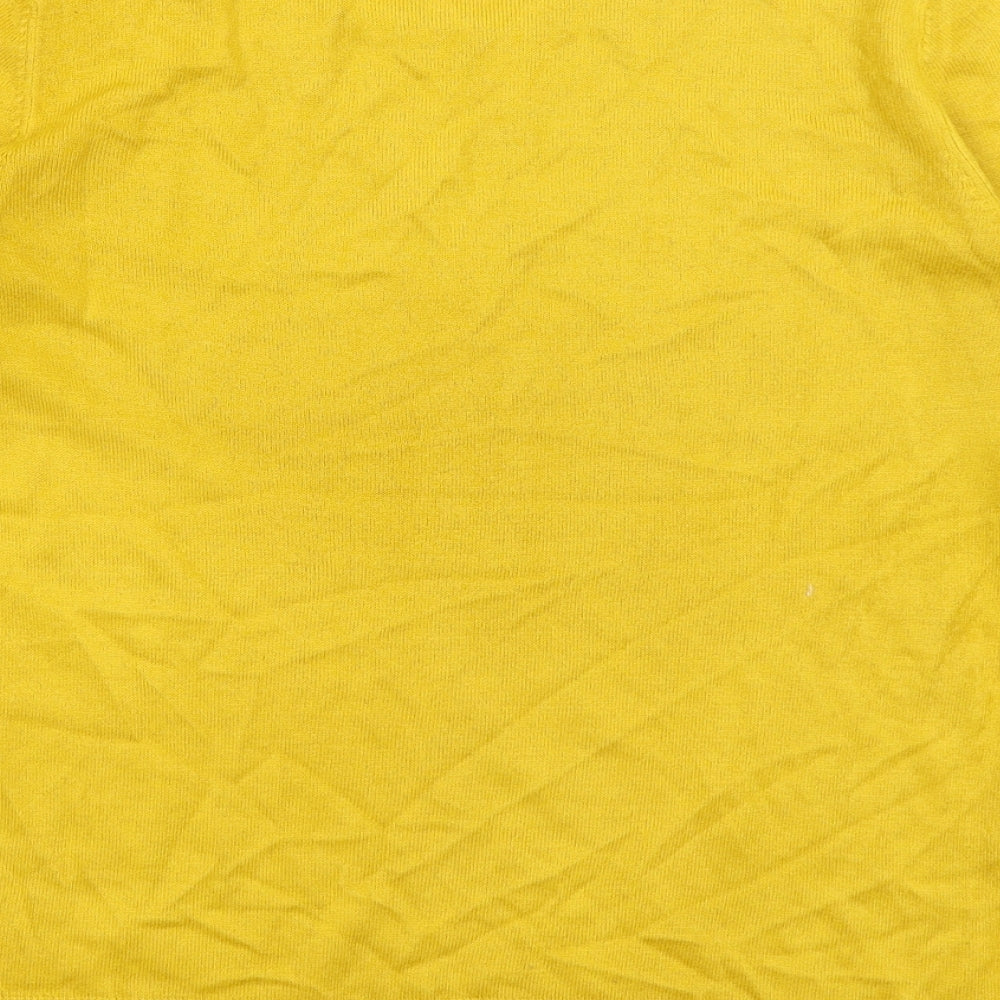 BHS Womens Yellow   Pullover Jumper Size 12