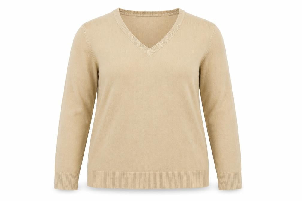 Womens UK Size 16 Afibel Brown Pullover Jumper