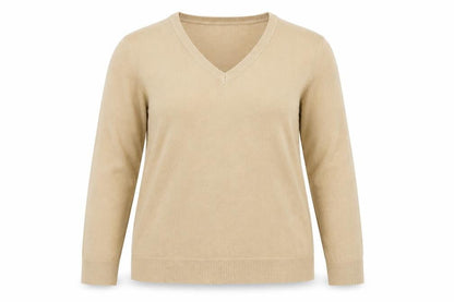 Womens UK Size 16 Afibel Brown Pullover Jumper