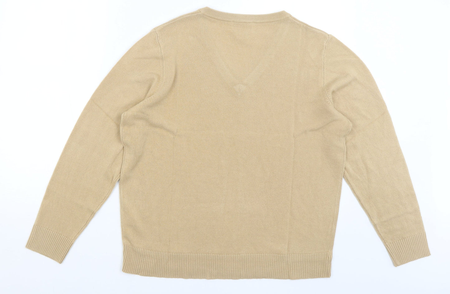 Womens UK Size 16 Afibel Brown Pullover Jumper
