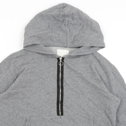 Womens UK Size M NEXT Grey Pullover Hoodie