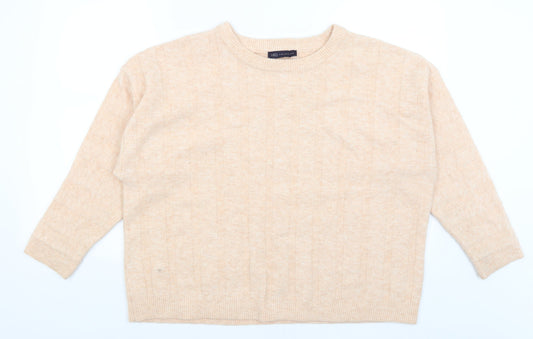 Womens UK Size 18 M&S Pink Pullover Jumper