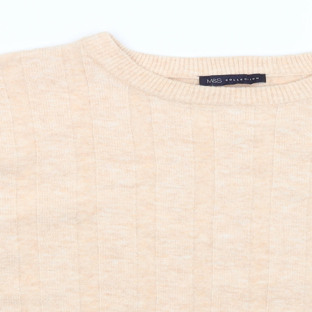 Womens UK Size 18 M&S Pink Pullover Jumper