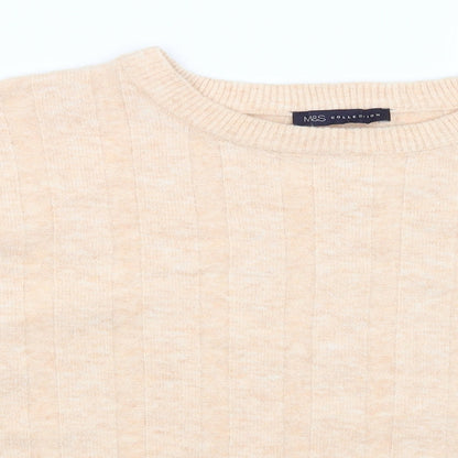 Womens UK Size 18 M&S Pink Pullover Jumper