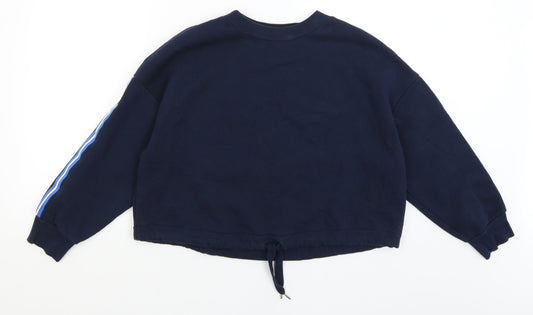 Womens UK Size XS M&S Blue Pullover Jumper