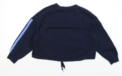 Womens UK Size XS M&S Blue Pullover Jumper