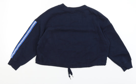 Womens UK Size XS M&S Blue Pullover Jumper