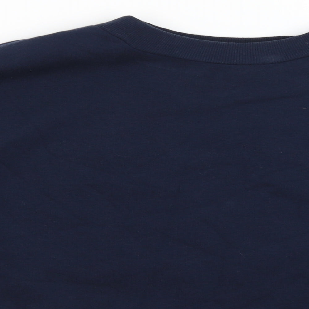Womens UK Size XS M&S Blue Pullover Jumper