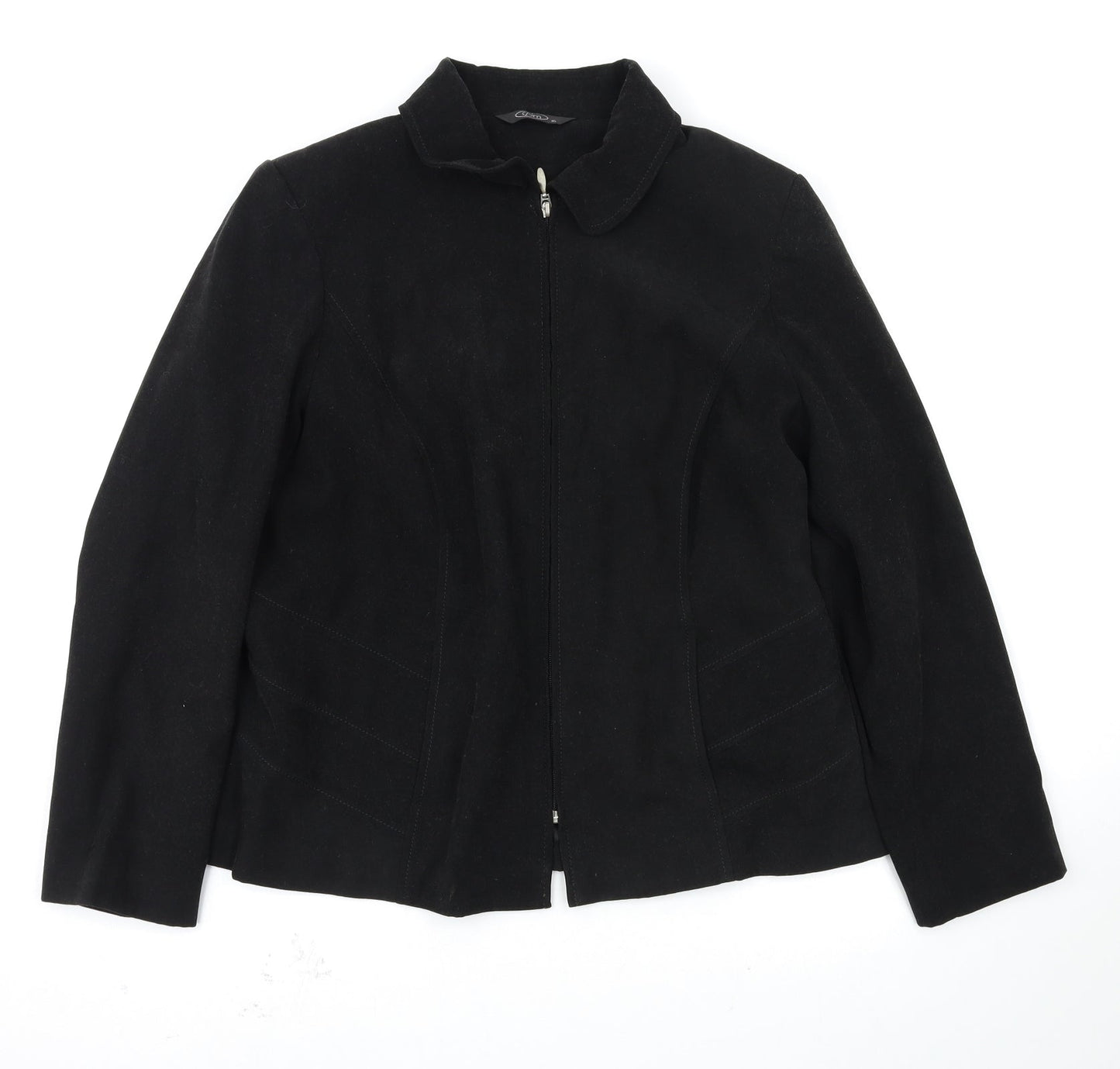 Womens UK Size 16 BM Black Jacket