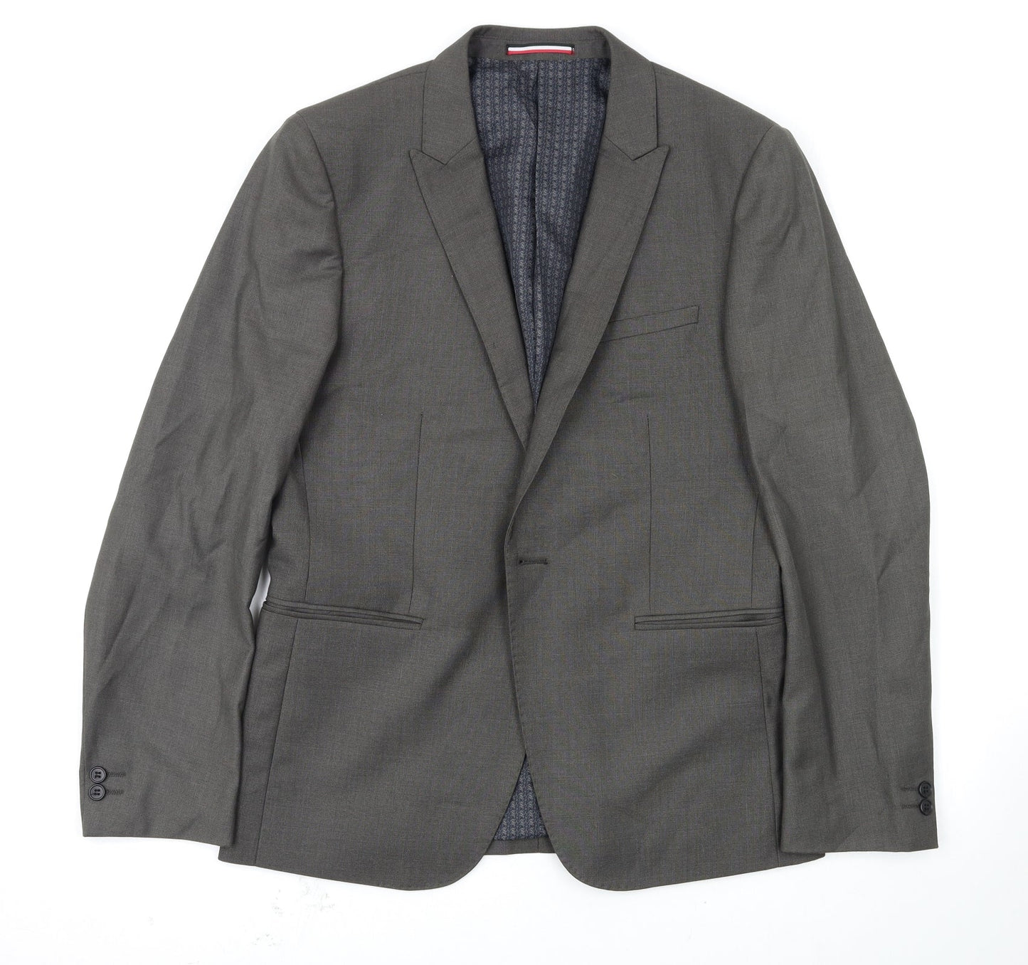 Mens UK Size 40 Ventuno Grey Jacket