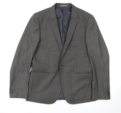 Mens UK Size 40 Ventuno Grey Jacket