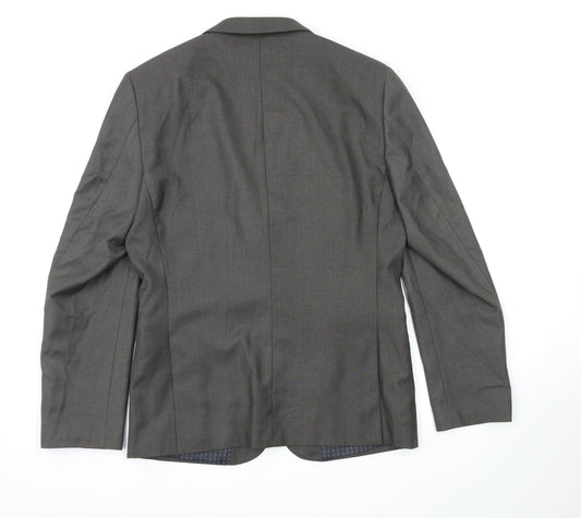 Mens UK Size 40 Ventuno Grey Jacket