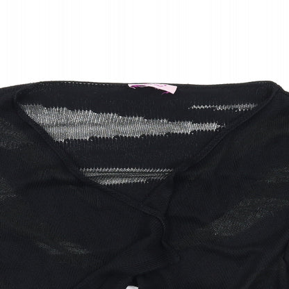 Womens UK Size 16 Per Una Black Cardigan Jumper