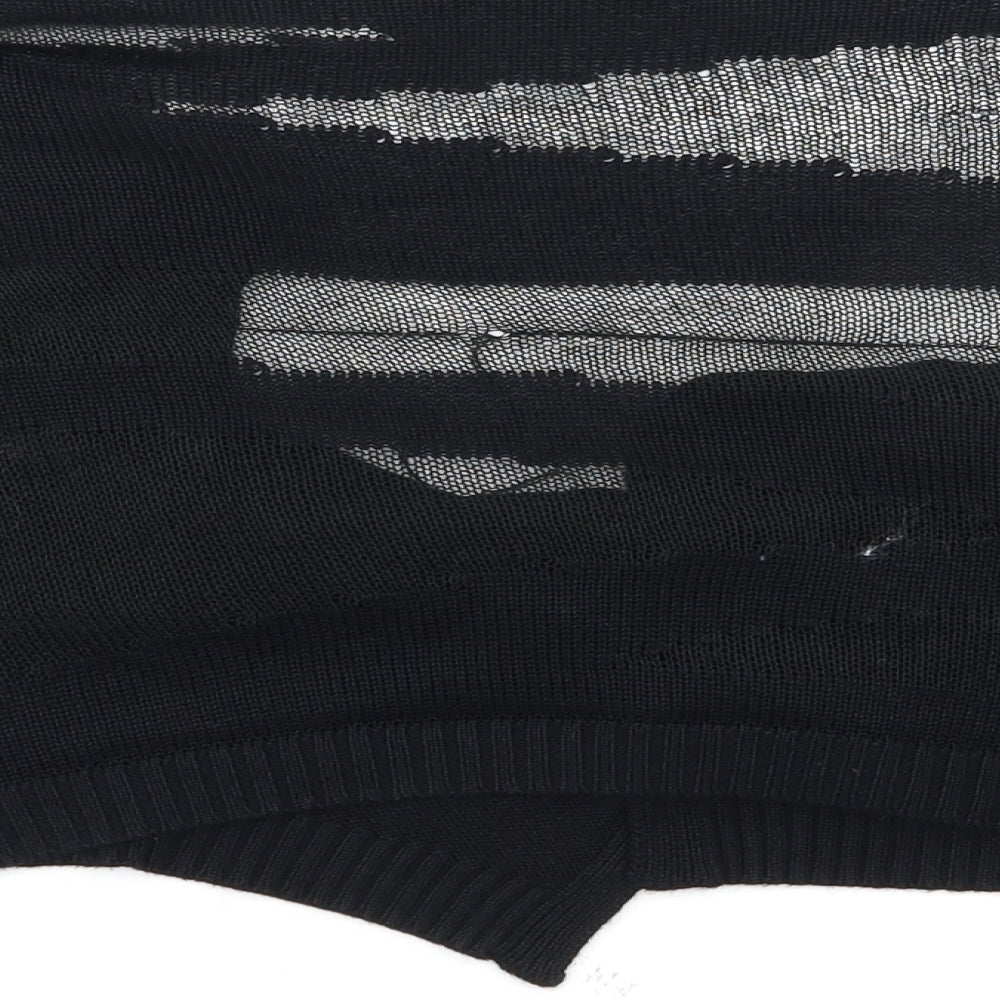 Womens UK Size 16 Per Una Black Cardigan Jumper