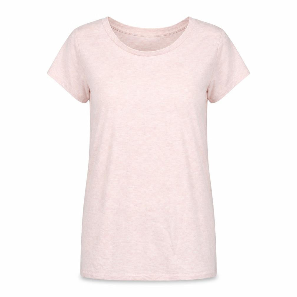 Womens UK Size S Preworn Pink Basic T-Shirt