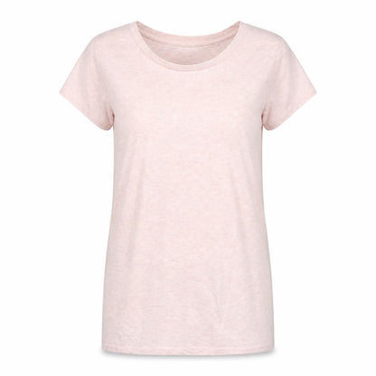 Womens UK Size S Preworn Pink Basic T-Shirt