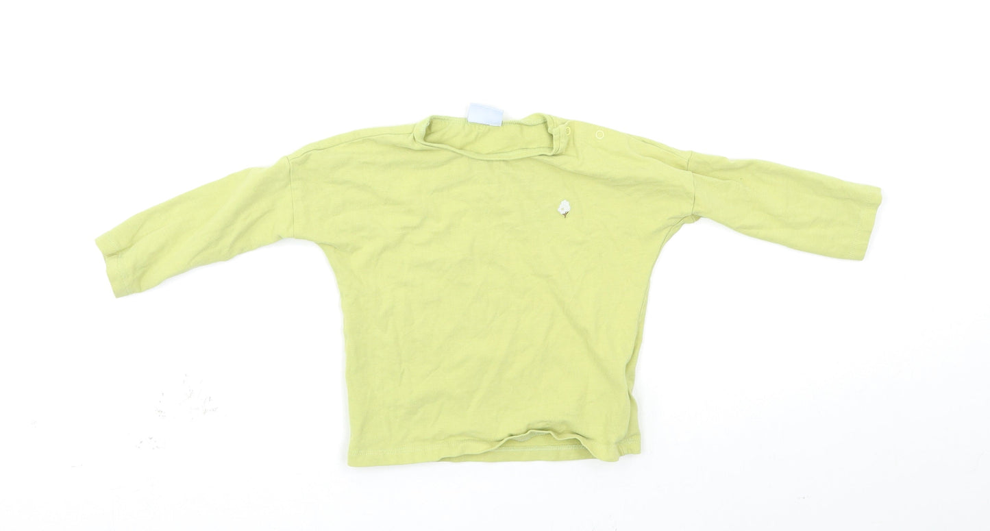 NEXT Boys Green   Basic T-Shirt Size 9-12 Months