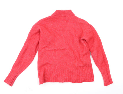 Womens UK Size 8 Marks and Spencer Pink Pullover Jumper