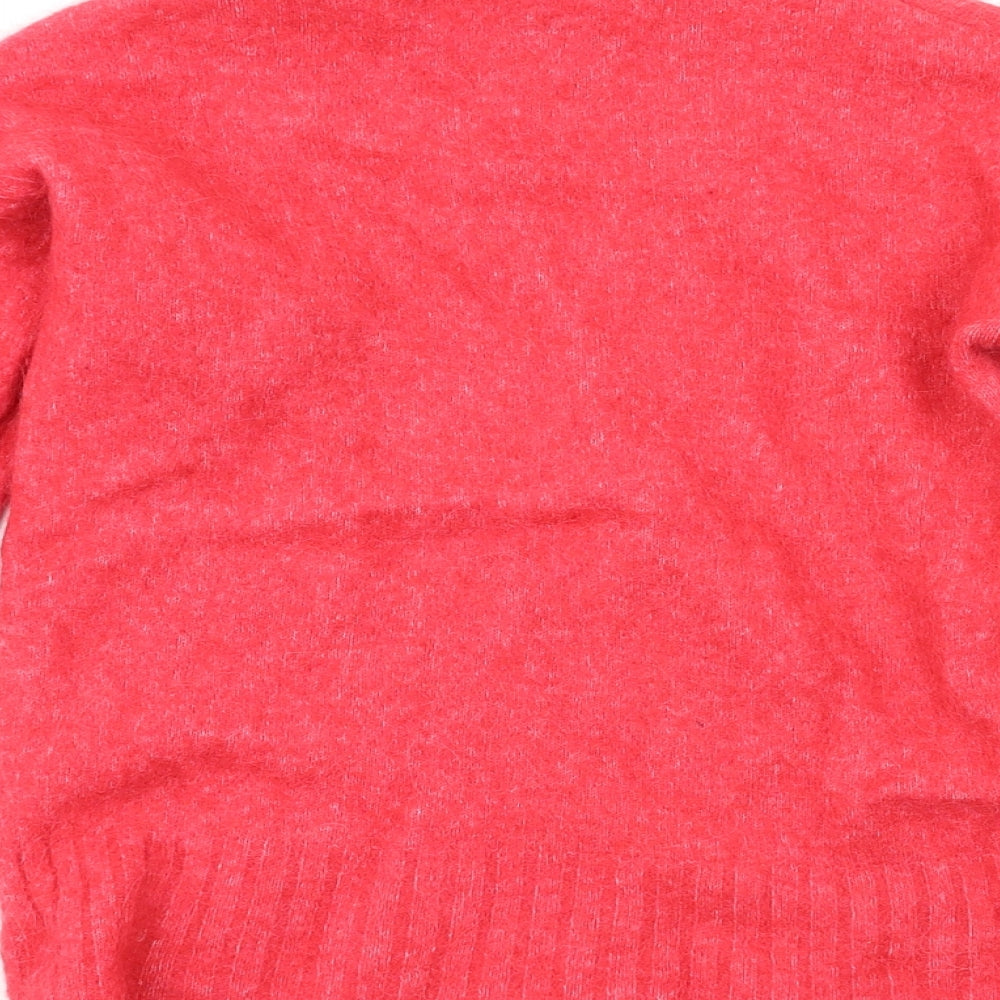Womens UK Size 8 Marks and Spencer Pink Pullover Jumper