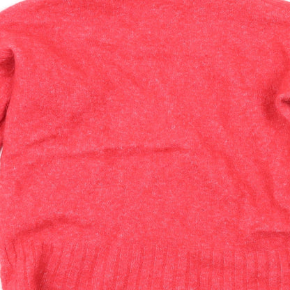 Womens UK Size 8 Marks and Spencer Pink Pullover Jumper