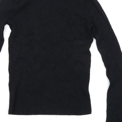 Womens UK Size 8 Marks and Spencer Black Pullover Jumper