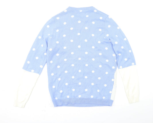 Womens UK Size M ESMARA Blue Pullover Jumper