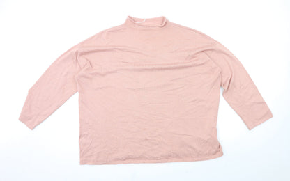 Womens UK Size XL Body Flirt Pink Pullover Jumper