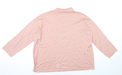 Womens UK Size XL Body Flirt Pink Pullover Jumper