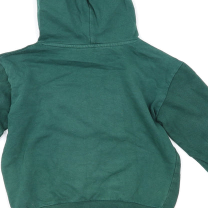 H&M Girls Green   Pullover Hoodie Size 9-10 Years