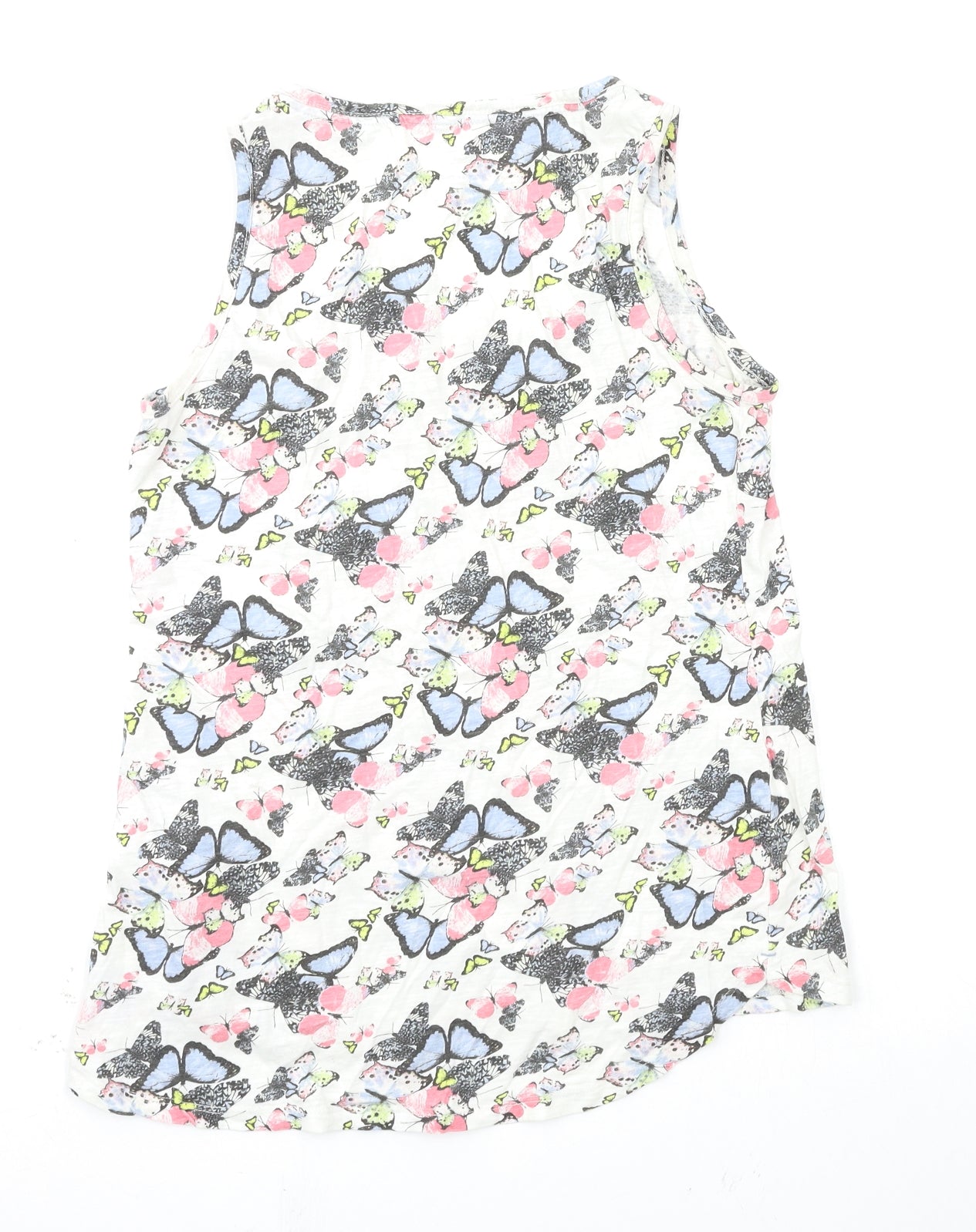 F&F Womens Multicoloured Floral  Basic T-Shirt Size 6