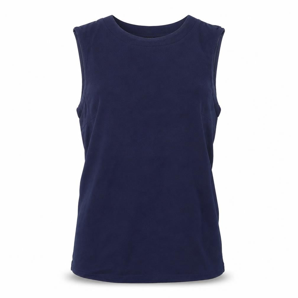 Womens UK Size 10 New Look Blue Basic Tank