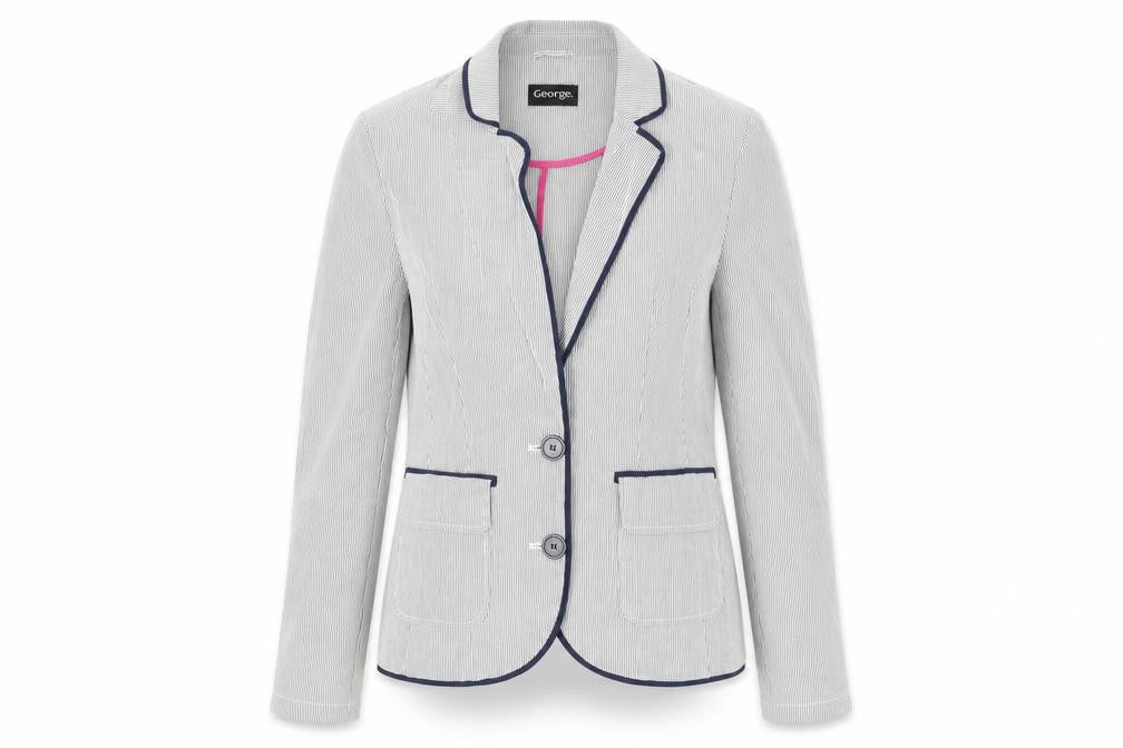Womens UK Size 10 George Grey Jacket