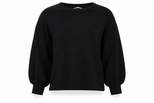 Womens UK Size M Pull&Bear Black Pullover Jumper