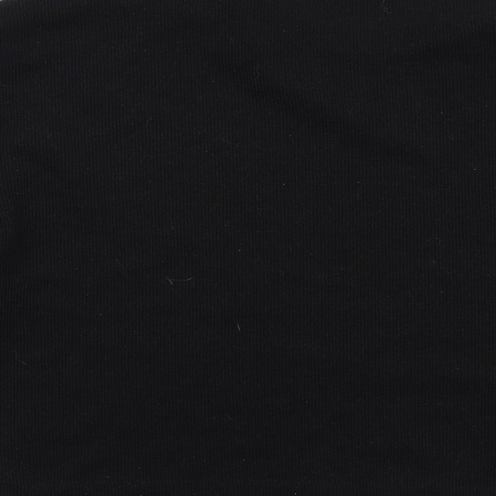 Womens UK Size M Pull&Bear Black Pullover Jumper