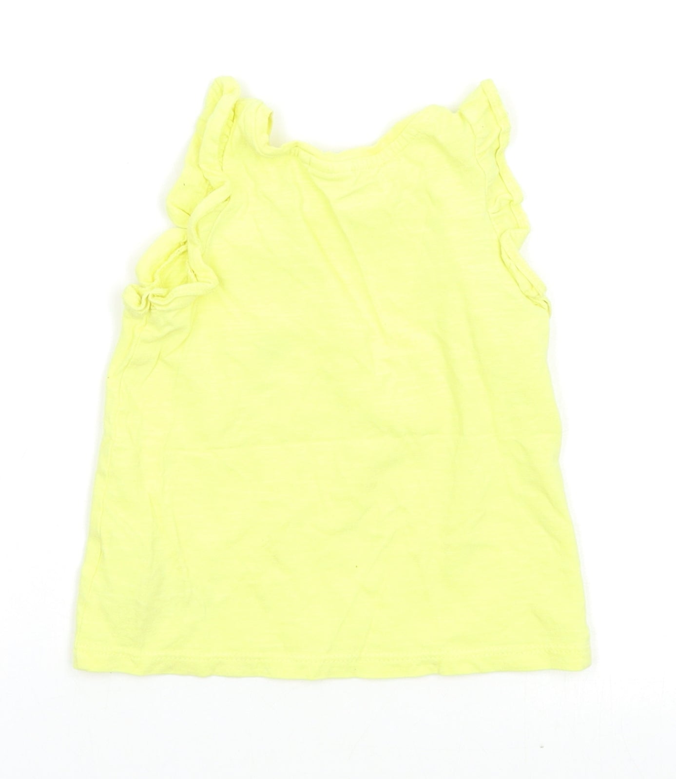 NEXT Girls Yellow   Pullover T-Shirt Size 9-12 Months