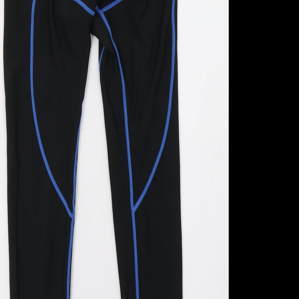 Preworn Boys Black   Sweatpants Trousers Size M - underlayer