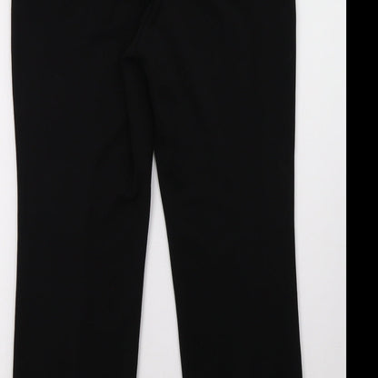 Womens UK Size 12 Marks and Spencer Regular Fit  Black Trousers