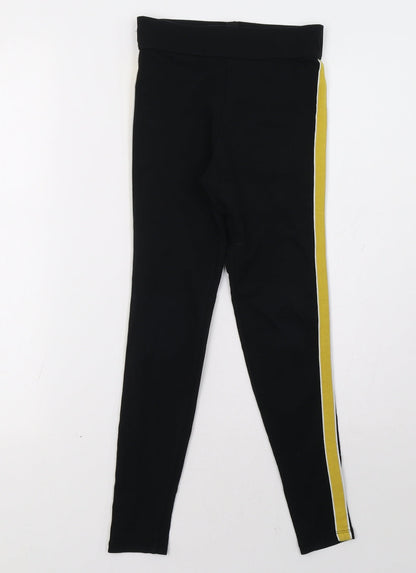 New Look Girls Black   Sweatpants Trousers Size 9 Months