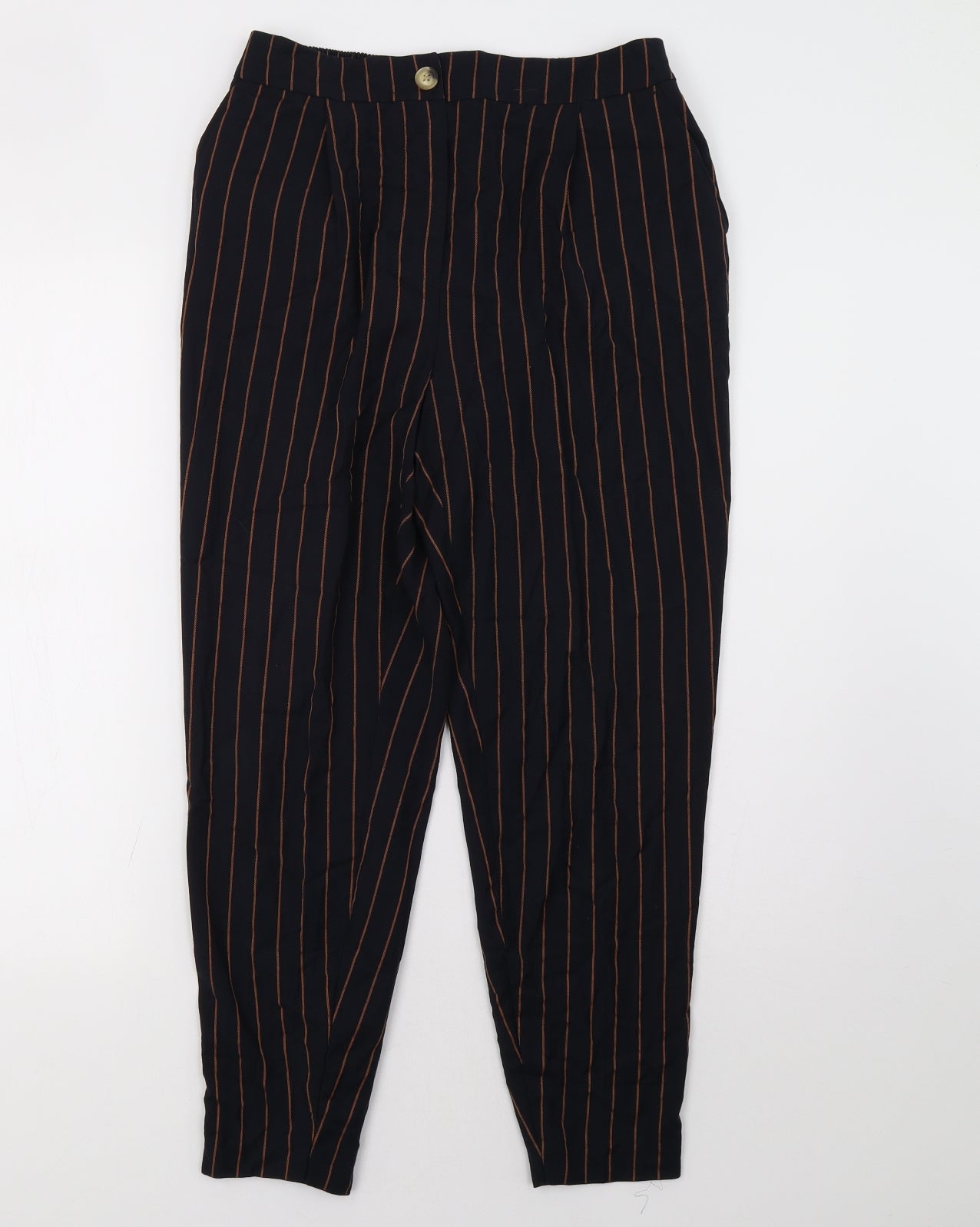 Womens UK Size 10 New Look Regular Fit  Blue Trousers