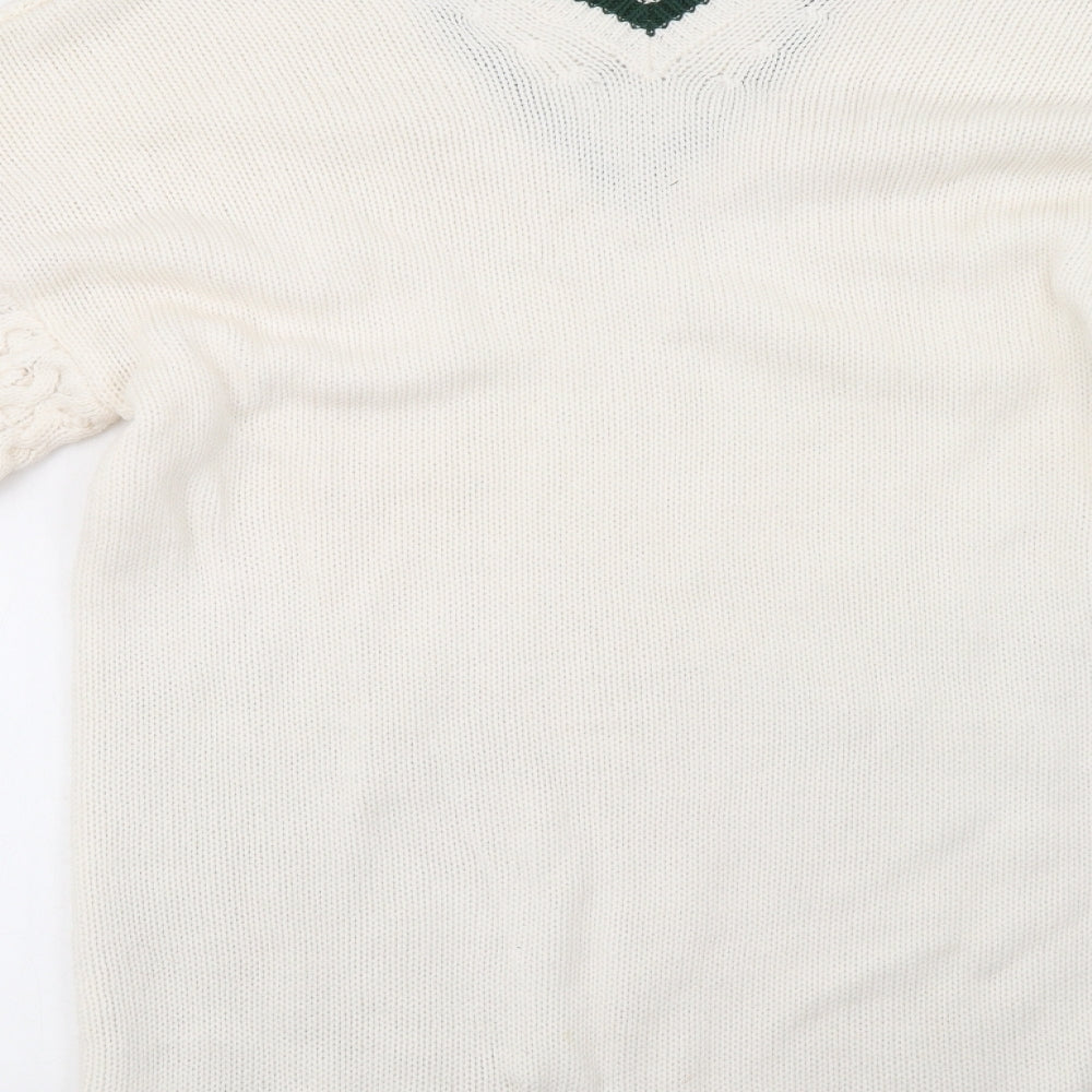 ASOS Womens White  Knit A-Line  Size 10