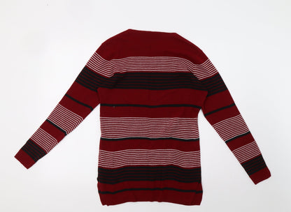 Womens UK Size M EWM Red Pullover Sweatshirt
