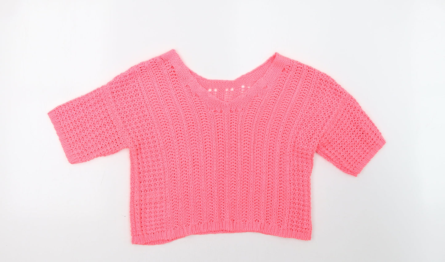 Womens UK Size S NEXT Pink Pullover Sweatshirt
